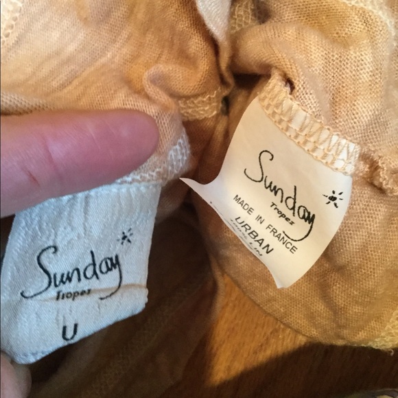 Sunday tropes urban linen top - Picture 3 of 8